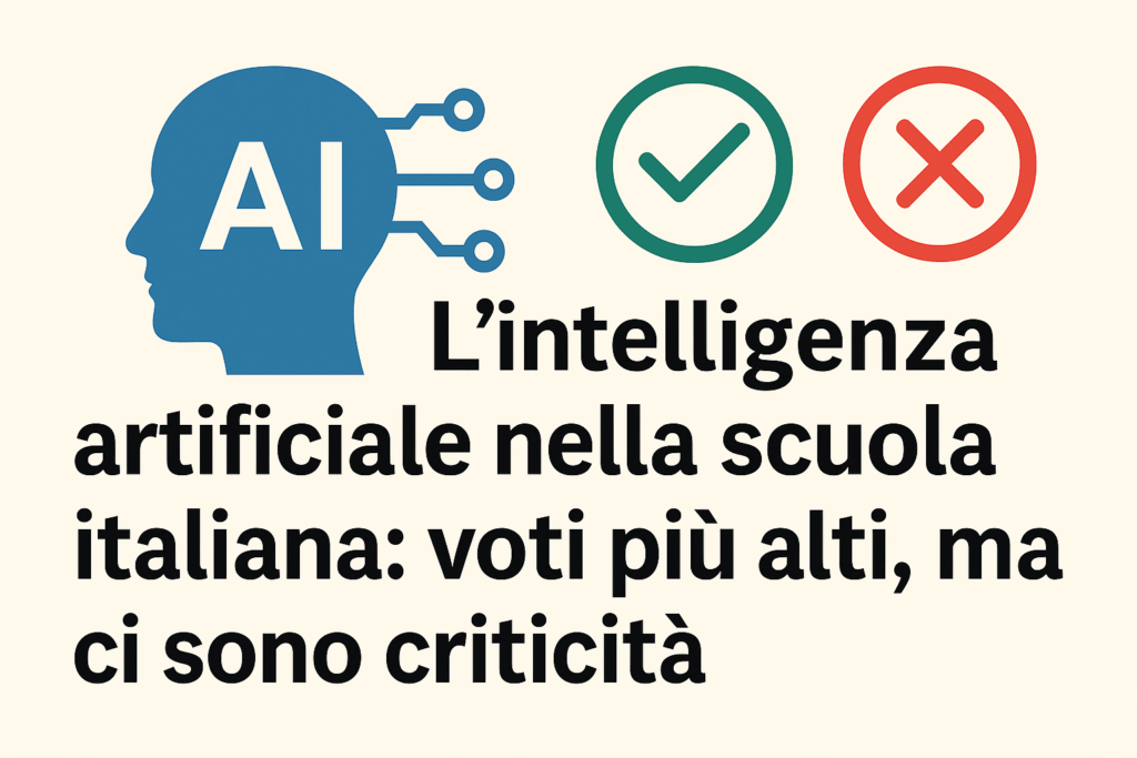 Relazione sull’impatto dell’intelligenza artificiale nella scuola italiana